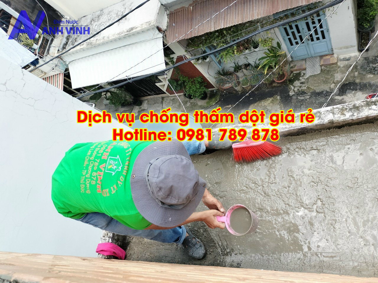 Dịch vụ chống thấm tại Thủ Đức TPHCM uy tín, hiệu quả - Xây dựng Anh Vinh